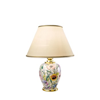 Veioza GIARDINO PANSE placat cu aur de 24K Kolarz 0014.73S, 1xE27