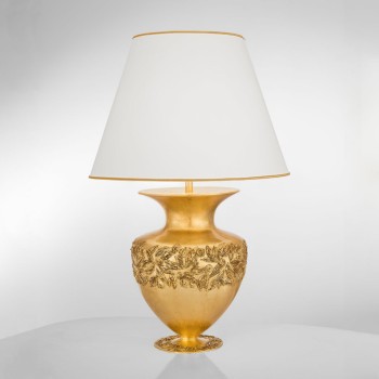 Veioza ANFORA placat cu aur de 24K Kolarz 1423.71L.GA, 1xE27