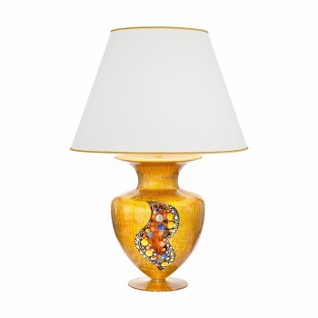 Veioza ANFORA placat cu aur de 24K Kolarz 1365.71L.AU, 1xE27
