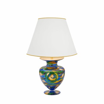 Veioza ANFORA placat cu aur de 24K Kolarz 1415.71M.BG, 1xE27