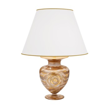Veioza ANFORA placat cu aur de 24K Kolarz 1415.71M.CH, 1xE27