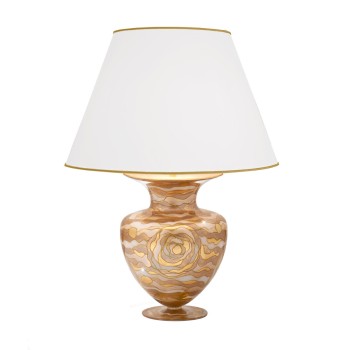 Veioza ANFORA placat cu aur de 24K Kolarz 1415.71L.CH, 1xE27