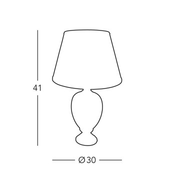 Veioza DAMASCO placat cu aur de 24K Kolarz 0094.70S, 1xE27