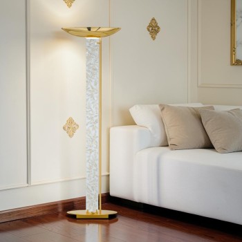 Lampadar DELPHI placat cu aur de 24K Kolarz 0252.41.3.LI.WA
