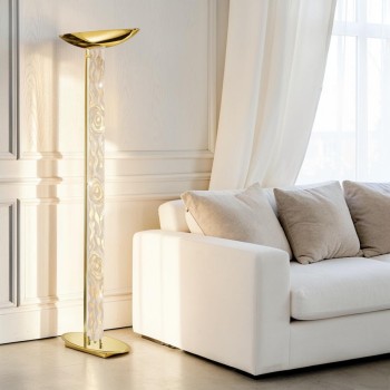 Lampadar DELPHI placat cu aur de 24K Kolarz 0252.41.3.AQ.CH