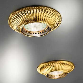 Spot aplicat MILORD placat cu aur de 24K francez Kolarz 0297.10R.15, D10 cm
