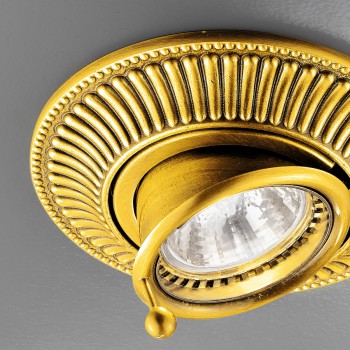 Spot aplicat MILORD placat cu aur de 24K Kolarz 0297.10B.3, D12 cm