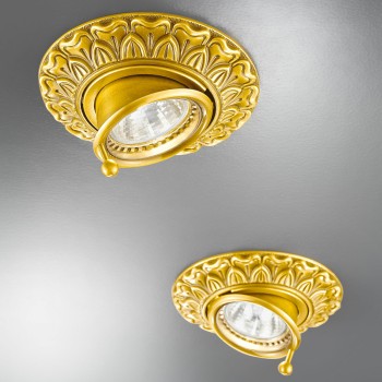 Spot aplicat MILADY placat cu aur de 24K Kolarz 0298.10B.3, D12 cm