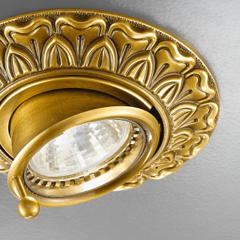 Spot aplicat MILADY placat cu aur de 24K francez Kolarz 0298.10B.15, D12 cm