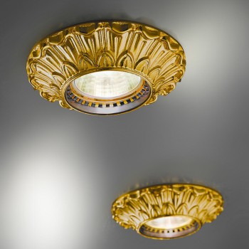Spot aplicat MILADY placat cu aur de 24K francez Kolarz 0298.10R.15, D10 cm