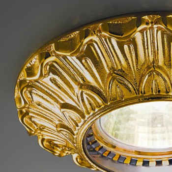 Spot aplicat MILADY placat cu aur de 24K francez Kolarz 0298.10R.15, D10 cm