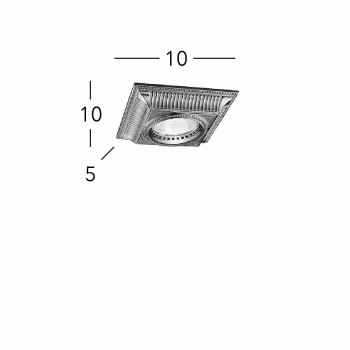 Spot aplicat MILORD placat cu aur de 24K Kolarz 0297.10Q.3
