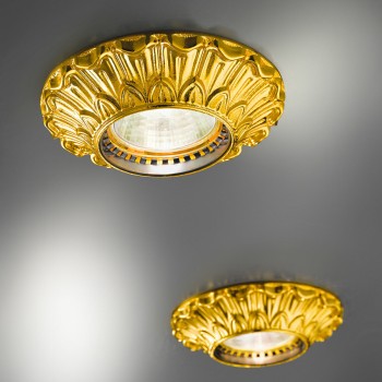 Spot aplicat MILADY placat cu aur de 24K Kolarz 0298.10R.3, D10 cm
