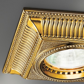 Spot aplicat MILORD placat cu aur de 24K francez Kolarz 0297.10Q.15