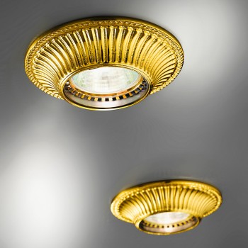 Spot aplicat MILORD placat cu aur de 24K Kolarz 0297.10R.3, D10 cm
