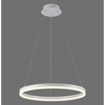 Lustra LED TITUS alb Zuma Line 2382-16, D60 cm, 44W