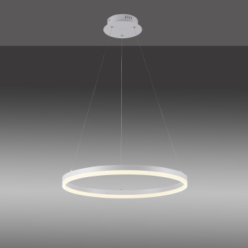 Lustra LED TITUS alb Zuma Line 2382-16, D60 cm, 44W