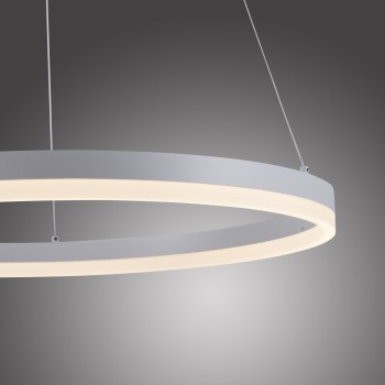 Lustra LED TITUS alb Zuma Line 2382-16, D60 cm, 44W