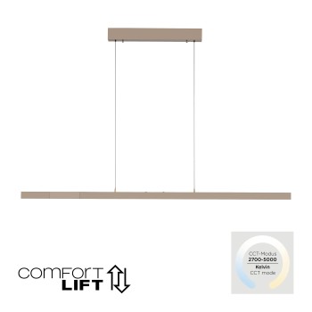 Lustra LED ADRIANA COMFORT LIFT alama Zuma Line 2598-97, D5.5 cm, 13W