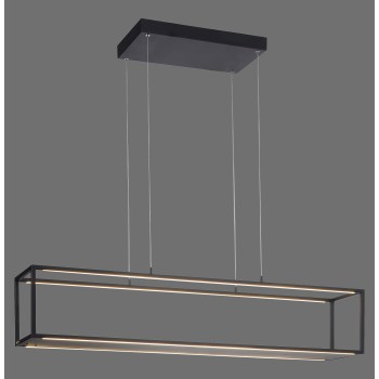 Lustra LED CONNI negru Zuma Line 2441-18, 105x20 cm, 42W