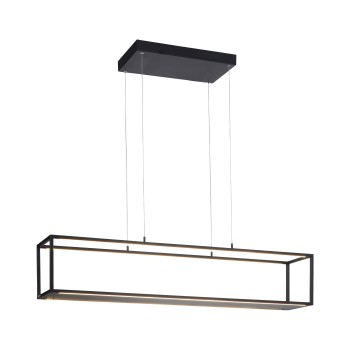 Lustra LED CONNI negru Zuma Line 2441-18, 105x20 cm, 42W