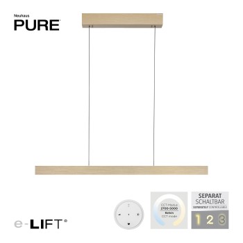 Lustra LED PURE E-MOTION alama mata Zuma Line 2570-60, 120x8.2 cm, 45W