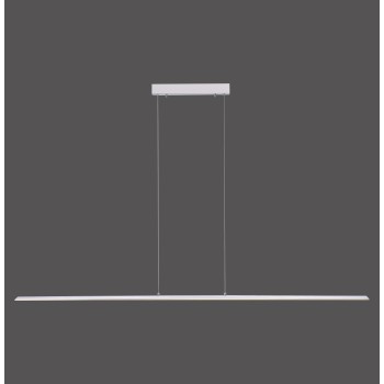 Lustra LED PURE-LITE argintiu Zuma Line 8377-55, 160x6 cm, 47W