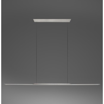 Lustra LED PURE SURFACE gri Zuma Line 2301-15, 125x2.5 cm, 21W