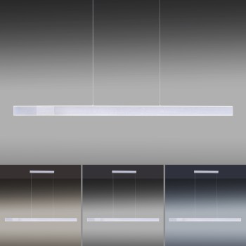 Lustra LED PURE-LUME aluminiu Zuma Line 2738-95, 179x6.5 cm, 76W