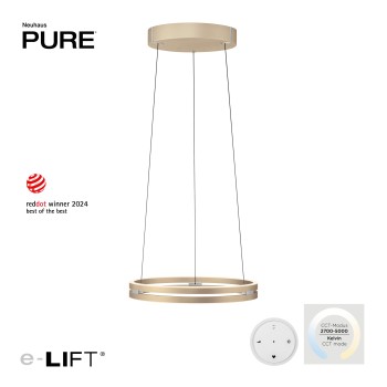 Lustra LED PURE E-LOOP alama mata Zuma Line 2550-60, D50 cm, 20W