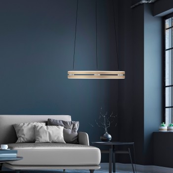 Lustra LED PURE E-LOOP alama mata Zuma Line 2550-60, D50 cm, 20W