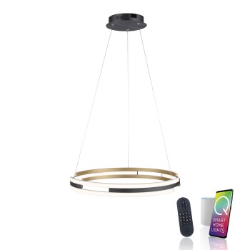 Lustra LED Q-BELUGA alama mata Zuma Line 2051-60, D60 cm, 62W