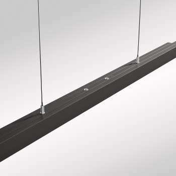 Lustra LED ADRIANA COMFORT LIFT antracit Zuma Line 2598-13, D5.5 cm, 13W