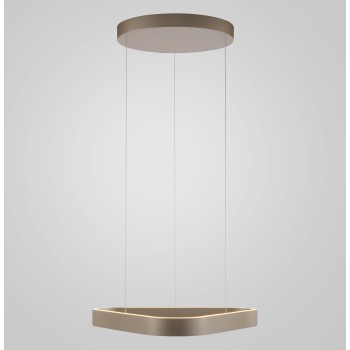 Lustra LED Q-STRETTO bronz Zuma Line 2690-97, 60x54.9 cm, 61W