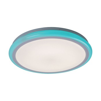 Plafoniera moderna LEONIE 1510 Rabalux, cu telecomanda, LED RGB 32W, 2400lm, dimabila, alb - 1