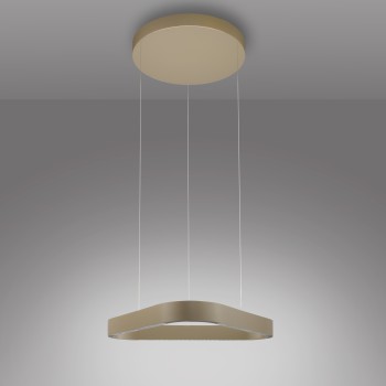 Lustra LED Q-STRETTO bronz Zuma Line 2690-97, 60x54.9 cm, 61W
