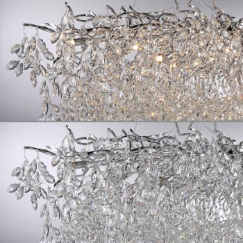 Lustra RICICLE crom Zuma Line 2037-17, 150x70 cm, 16xG9