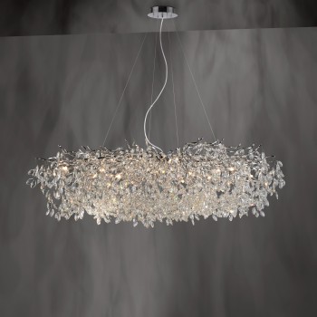 Lustra RICICLE crom Zuma Line 2037-17, 150x70 cm, 16xG9