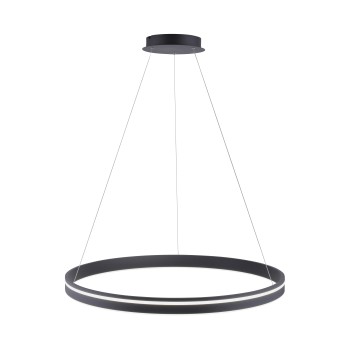 Lustra LED Q-VITO antracit Zuma Line 8412-13, D79.4 cm, 65W