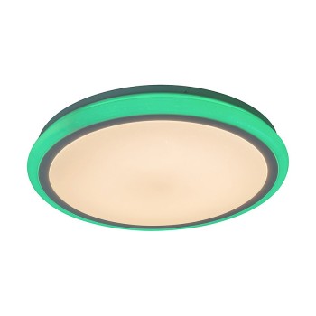 Plafoniera moderna LEONIE 1510 Rabalux, cu telecomanda, LED RGB 32W, 2400lm, dimabila, alb - 1