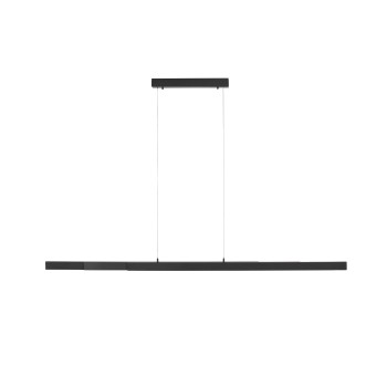 Lustra LED LUZI antracit Zuma Line 11660-13, 165x5.5 cm, 39W