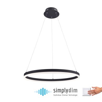 Lustra Pendul Zuma Line 003902-002333, D60 cm, 1xLED-BOARD