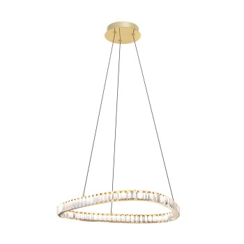 Lustra LED ATHESA auriu Zuma Line MD3169-1-3GT, D60 cm, 26W