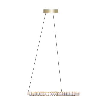 Lustra LED ATHESA auriu Zuma Line MD3169-1-3GT, D60 cm, 26W