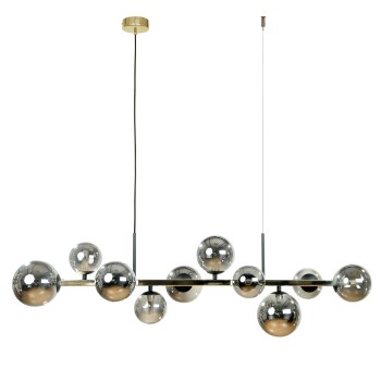 Lustra SERENITY auriu Zuma Line 1213, 30x106 cm, 10xG9