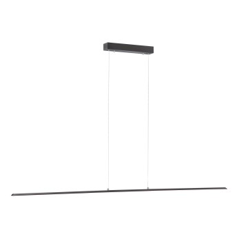 Lustra LED PURE-LITE antracit Zuma Line 8377-13, 160x6 cm, 47W