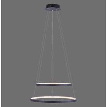 Lustra LED CIRCLE antracit Zuma Line 11525-13, D50 cm, 46W