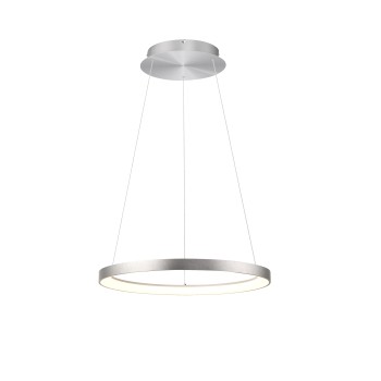 Lustra LED HOOP aluminiu Zuma Line 2851-95, D57 cm, 42W