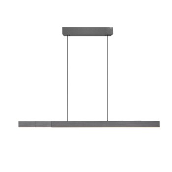 Lustra LED PURE-MOTO-RISE gri Zuma Line 2545-15, 200x8.2 cm, 13W