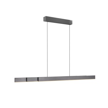Lustra LED PURE-MOTO-RISE gri Zuma Line 2545-15, 200x8.2 cm, 13W